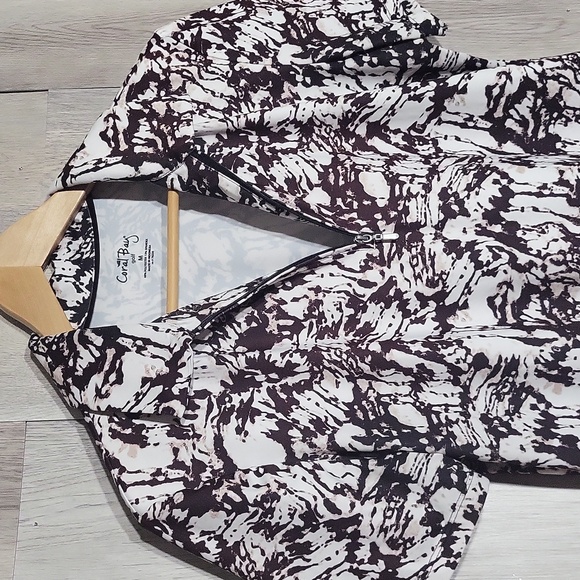 🛍Coral Bay Womens Medium Quarter Zip Golf‎ Top Collared Stretch Athletic Sports - Picture 4 of 8